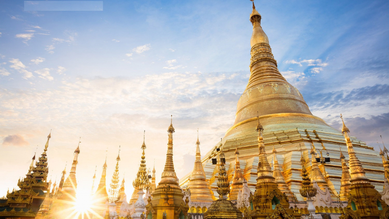 Shwedagon Sun Set