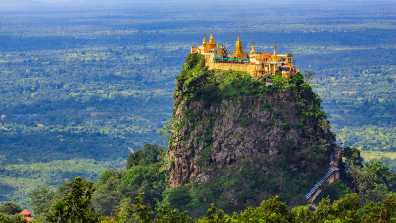 Mount Popa Myanmar
