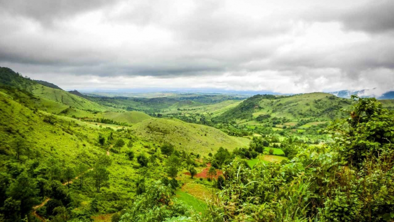 Kalaw Inle Lake Trek Myanmar Landscape