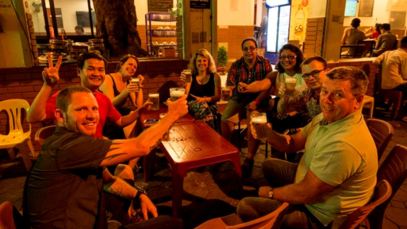 Quench Your Thirst With Some Glass Of National Drink Bia Hoi