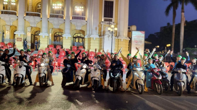 Hop On A Scooter And Kick Off Hanoi's Exciting Street Food Adventure