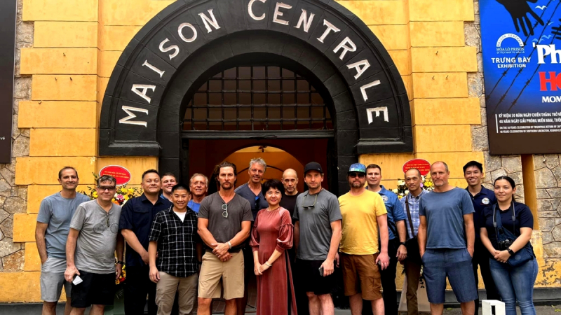 Go Pass The Historic Hoa Lo Prison