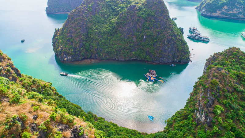 Magnificent Halong Bay From Above