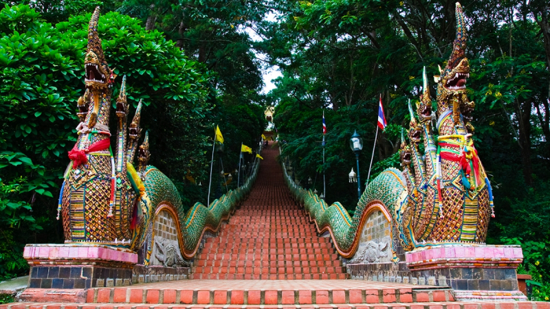 Step Up To The Central Chedi