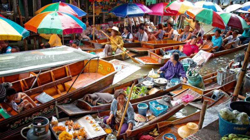 Day 3 The Southwest Bangkok Floating Market Damnoen Suduak