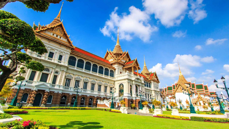 Day 2 Grand Palace, Ceremony Place for the Royal Family of Thailand