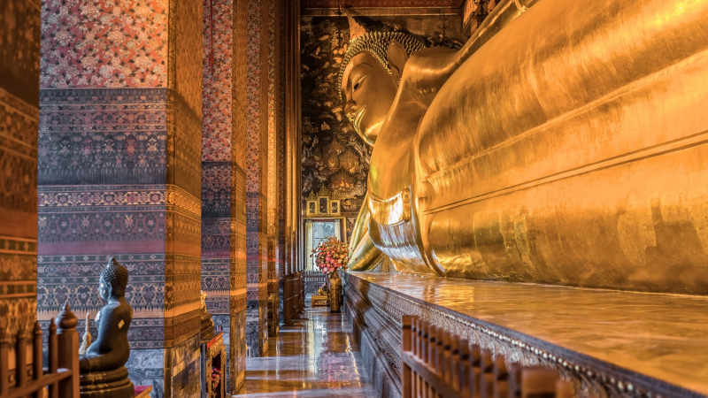 Day 2 The Reclining Buddha Statue
