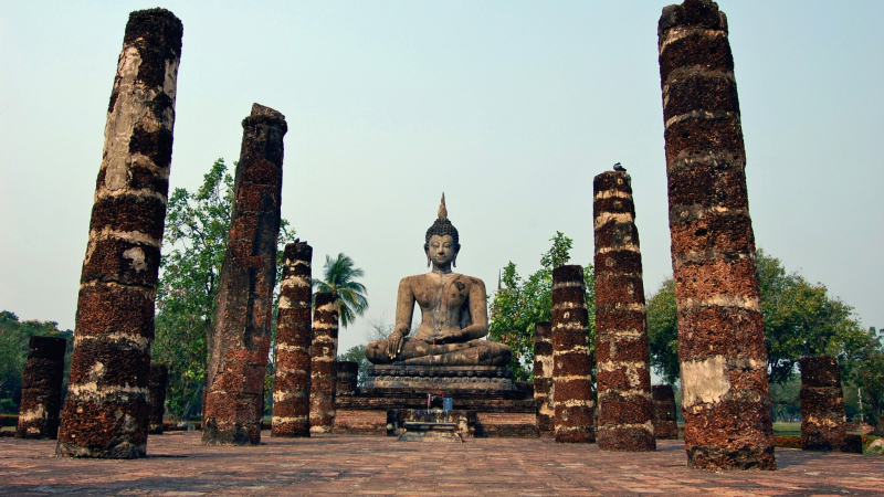 Day 6 Wat Trapang Ngoen Located In The Central Zone Of The Sukhothai Historical Park