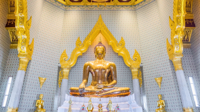 Day 16 Golden Buddha In Wat Traimit