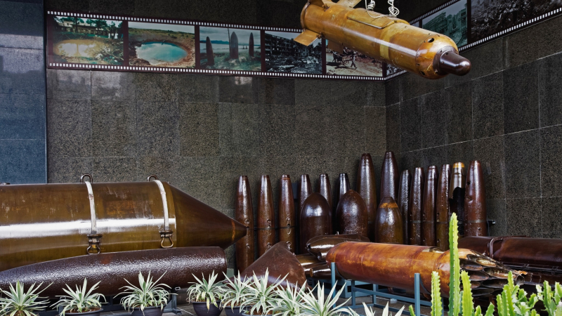 Day 7 Bombs On Display In War Remnants Museum