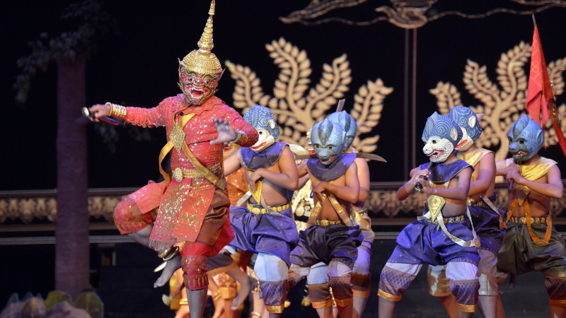 Day 16 Khmer Traditional Dance Show