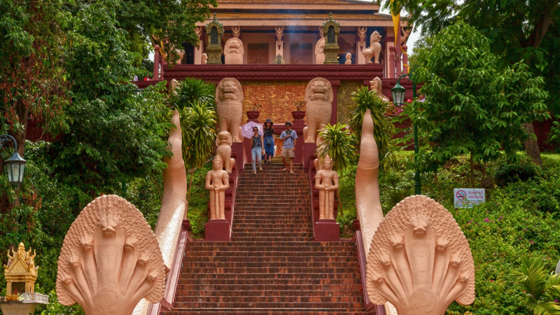 Day 6 Wat Phnom Also Known As The Mountain Pagoda