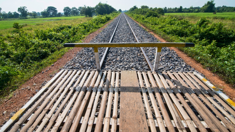 Day 4 Bamboo Train In Battambang