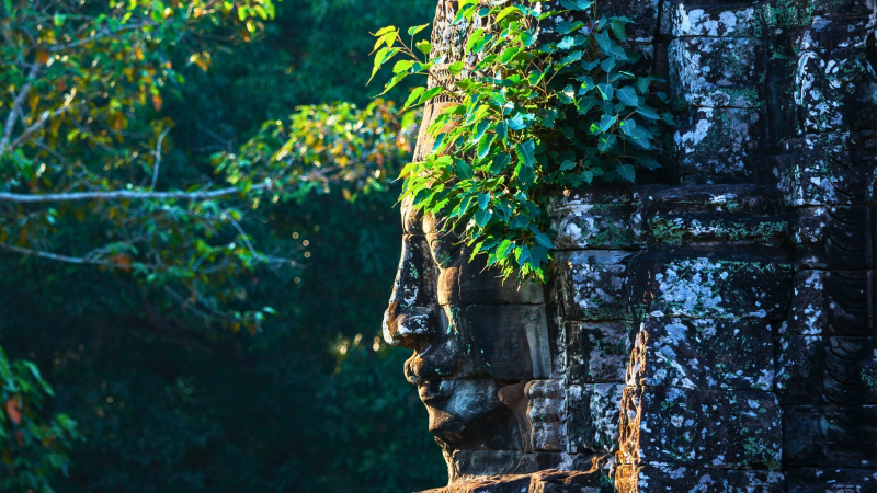 Day 2 Face Of Bayon Temple