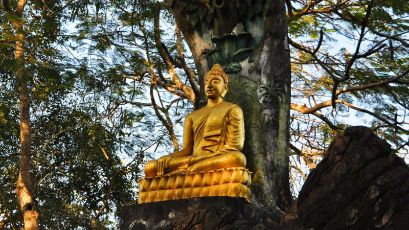 Day 1 Conquer The Top Of Mount Phousi To Explore The Sacred Stupa