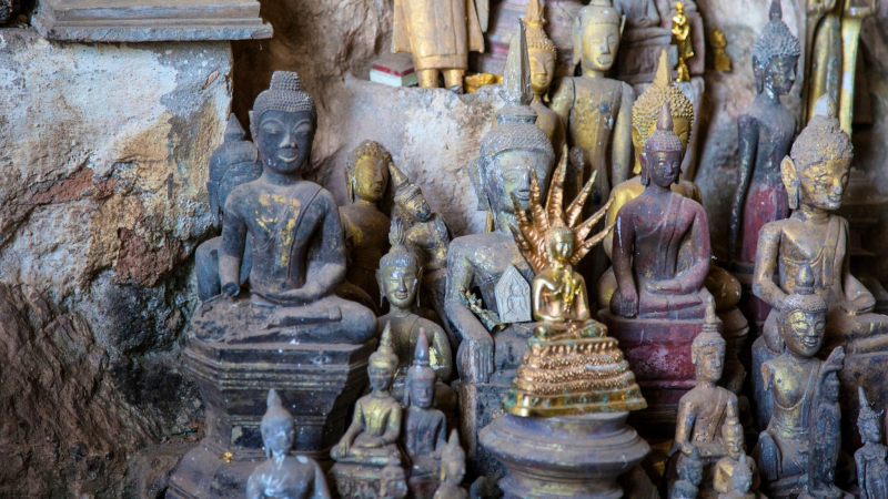 Day 3 Pak Ou Cave Is Famous For Thousands Of Distinctive Buddha Statues