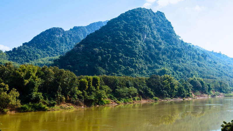 Day 5 View The Sun Rises Over The Nam Ou River