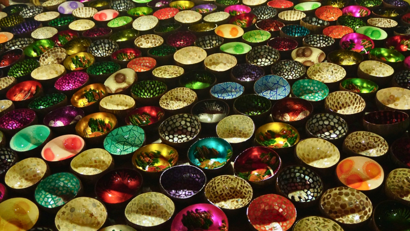 Day 1 The Night Market Where You Can Find Some Lovely Selection Of Handmade Textiles