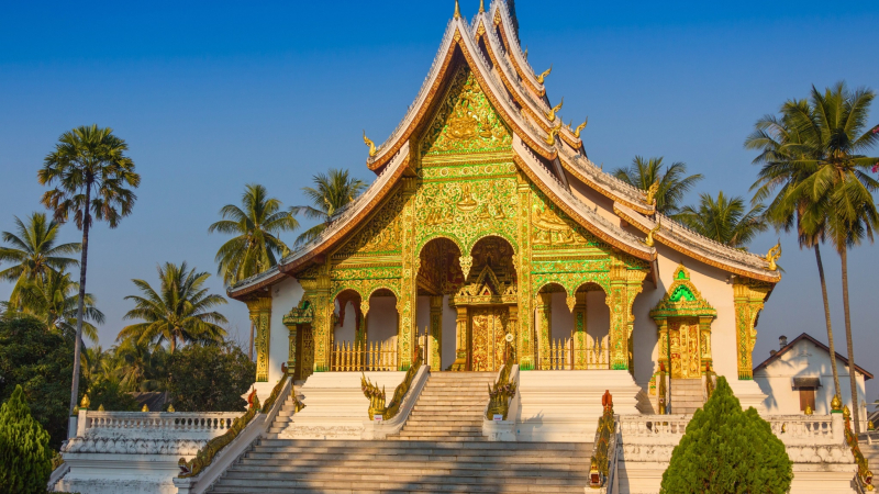 Day 1 Royal Palace Museum The Former Palace Of King Sisavang Vong