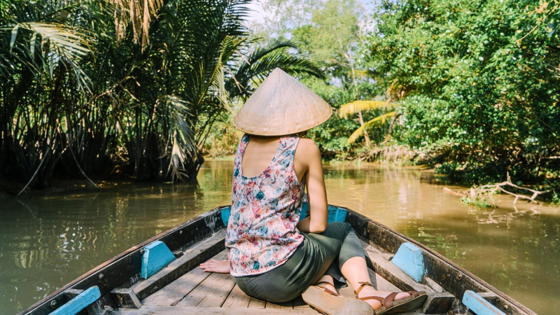 Day 2 Sail Through Tan Phong Island's Serene Canals