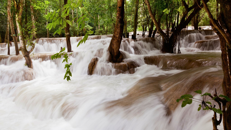 Day 3 Tad Sae Waterfall Is A Must See Off The Beaten Track Waterfall