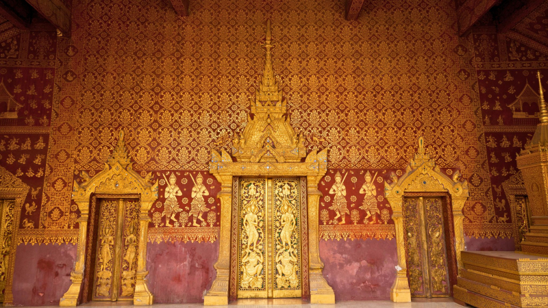 Day 2 Wat Sene Is One Of The Oldest Temples In The City