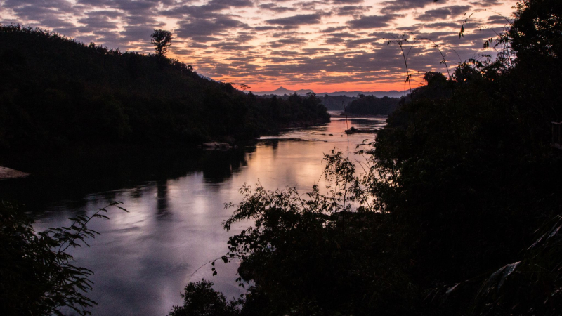 Day 7 View Of The Nam Lik River