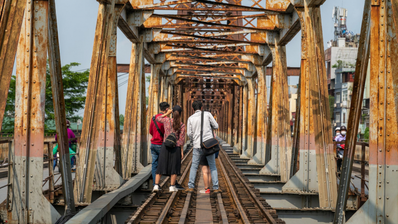 Long Bien Bridge The Oldest Bridge In Vietnam