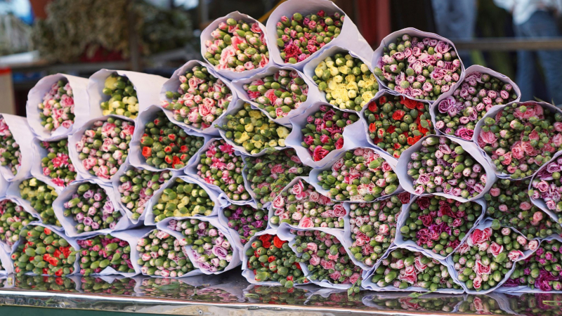 Quang Ba Flower Market Will Give You A Sense Of The Market's Life Rhythm