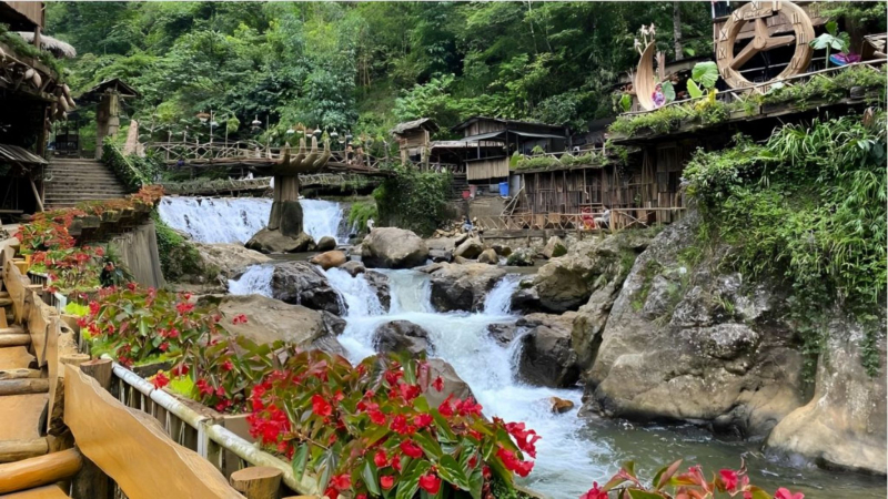 Day 1 Visit Colorful Cat Cat Village