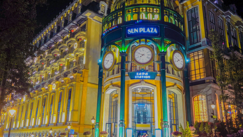 Day 1 Stunning Sun Plaza In Sapa Town