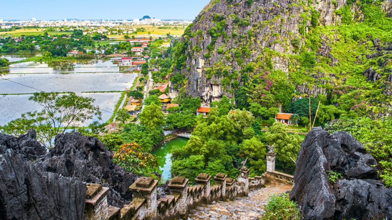 Mua Cave Mountain Used To Be A Place For Singing And Dancing Performances By Beautiful Ladies Of The Tran Dynasty