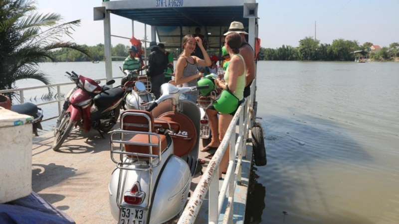 Enjoy Fresh Air On A River Ferryboat