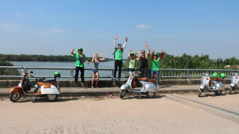 Stop By A River To Take Pictures