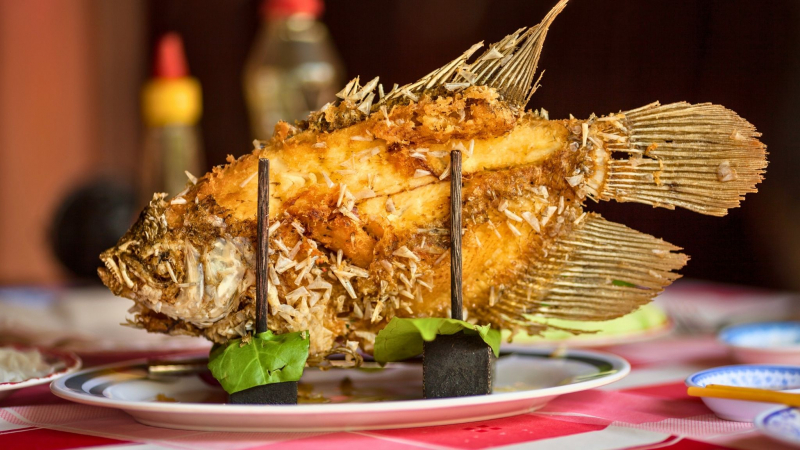 Visit Mr Vo's Ancient House To Sample Some Delectable Elephant Ear Fish