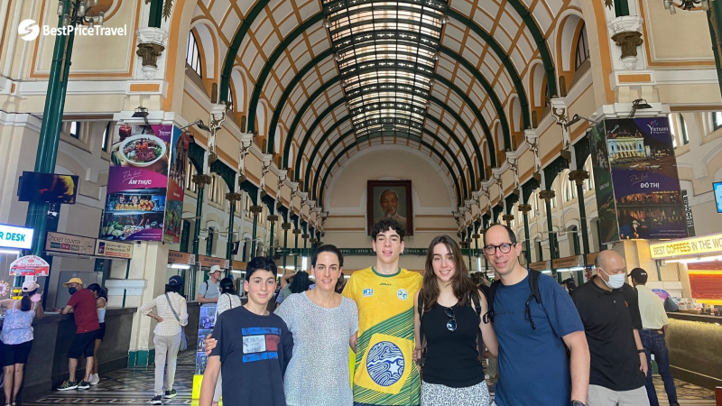 The French Colonial Architecture Of Saigon Central Post