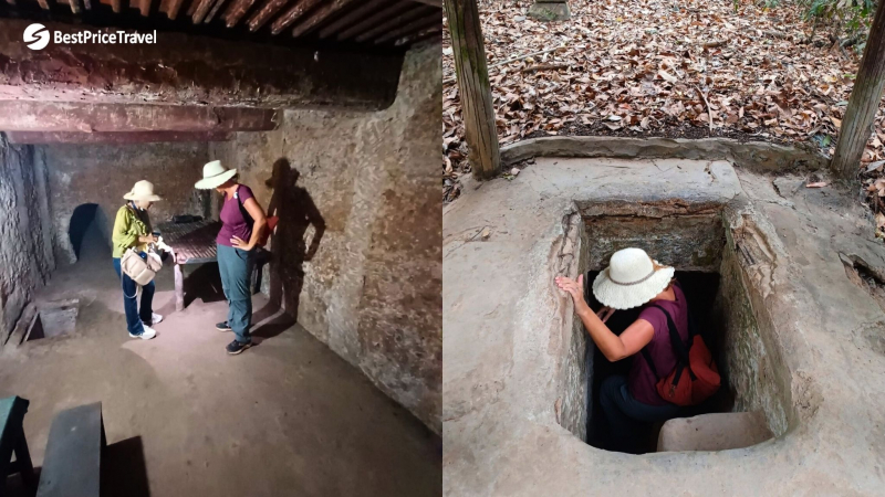 Crawl Into The Tunnels To Explore The Space Inside