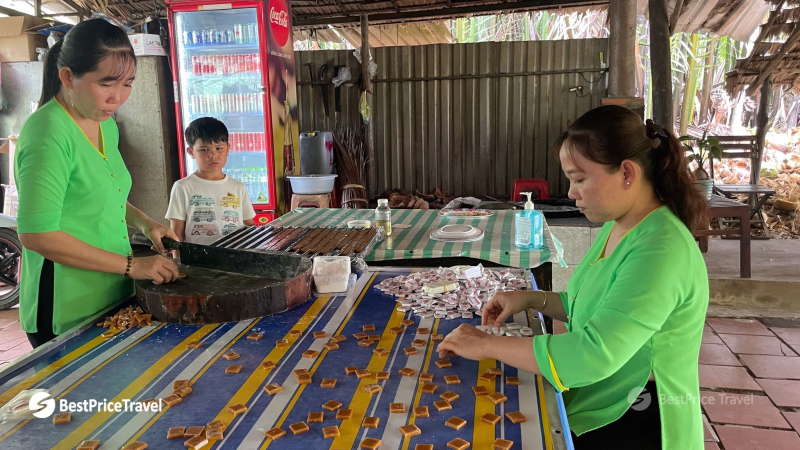 Witness Locals Making Traditional Coconut Candy