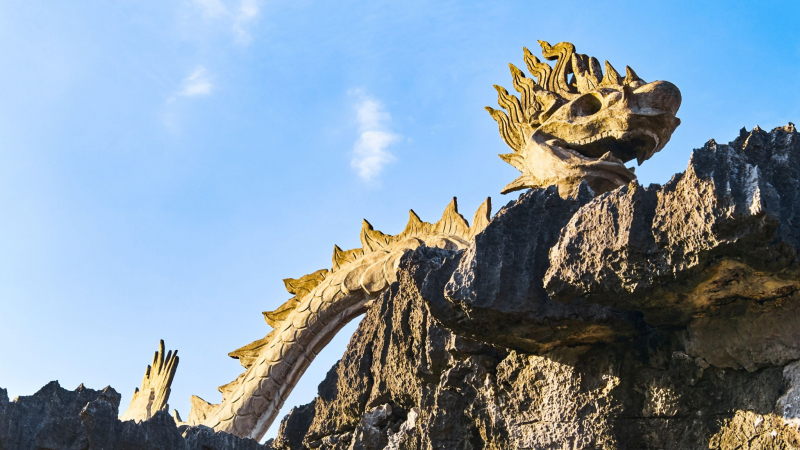 Ngoa Long Mountain Is Also Known As The 'great Wall' Of Vietnam