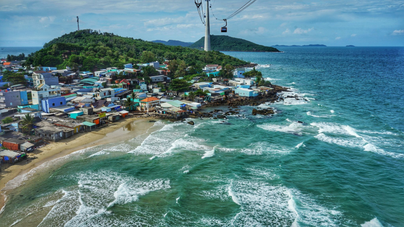 Hon Thom In Phu Quoc From Cable Car