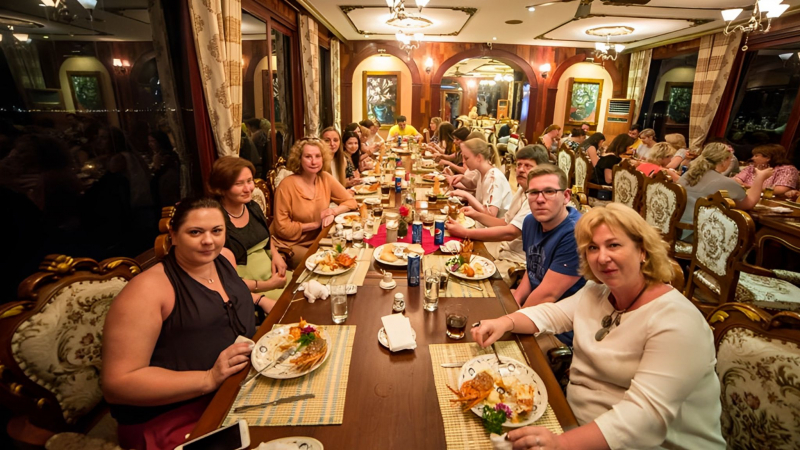 Enjoy The Freshest Seafood On Board