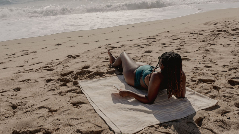 Sunbathe On The Beautiful Sandy Beach