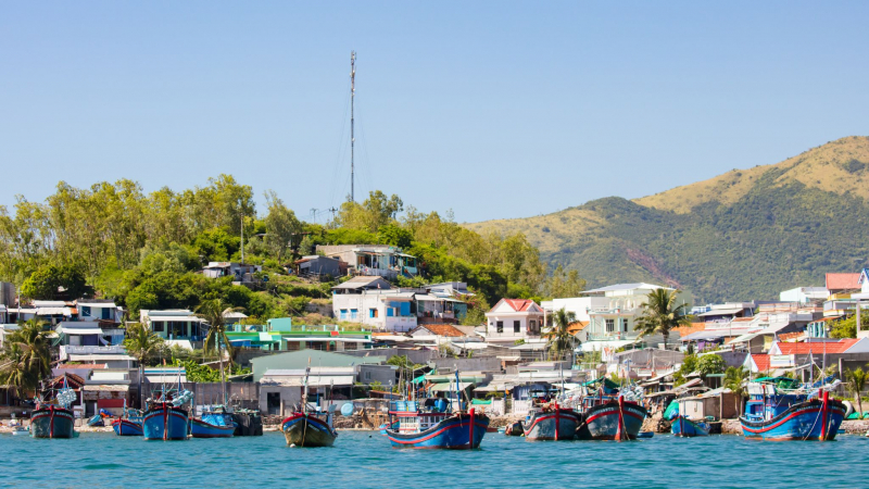 See How They Raise Fish And Seafood With Floating Cages At Fishing Village