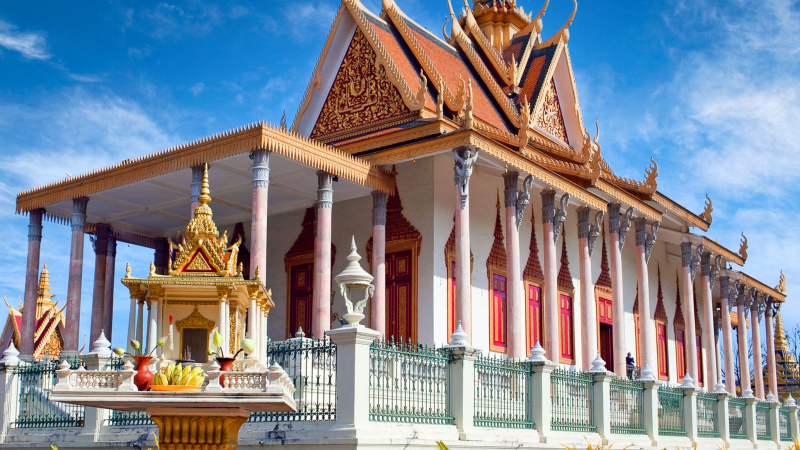 Silver Pagoda The Most Beautiful And Popular Pagoda In Cambodia