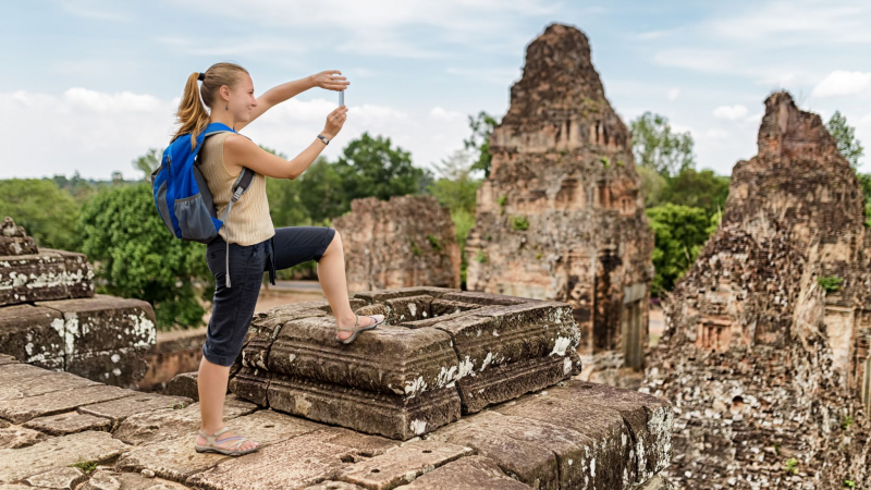 Capture The Moment In Pre Rup Temple