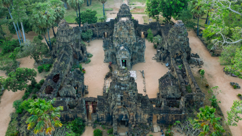Tonle Bati From Upper View