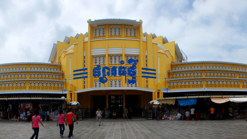 The Name 'Phsar Thmey' Means 'New Market'