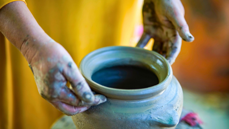 Observe The Expert Artists At Work When In Bau Truc Village