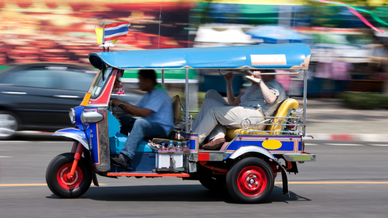 Tuk Tuk In Siem Reap