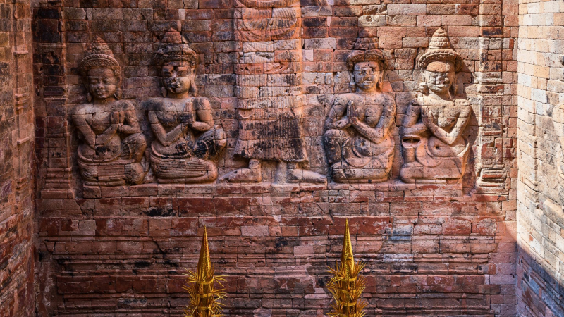 Day 3 Get An Eyeful Of The Charming Bas Reliefs At Kravan